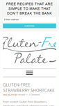 Mobile Screenshot of glutenfreepalate.com
